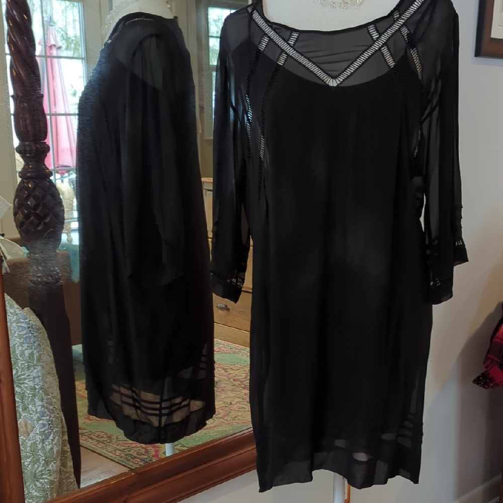 Twelfth Street by Cynthia Vincent Black Dress